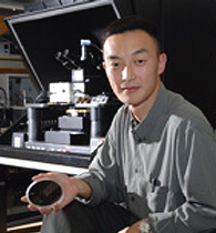 Man working with Technical Equipments Image